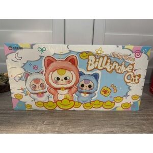 NEW IN BOX BABY THREE Billionaire Cat FULL Case Blind Box Plush Toys collectible